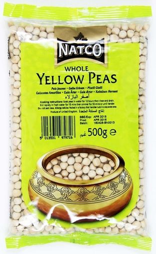 Natco Yellow Peas (Whole) 500g