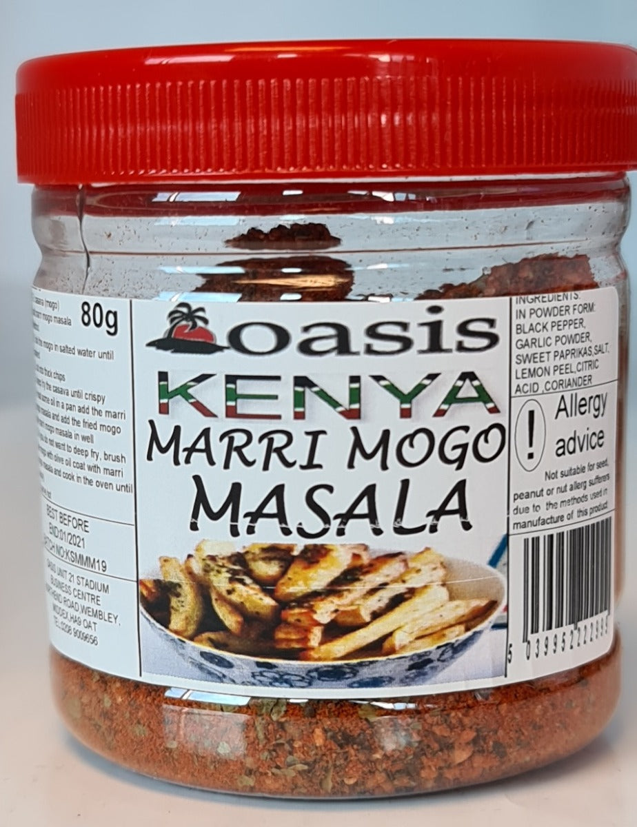 Oasis Kenya Marri Mogo Masala 80g
