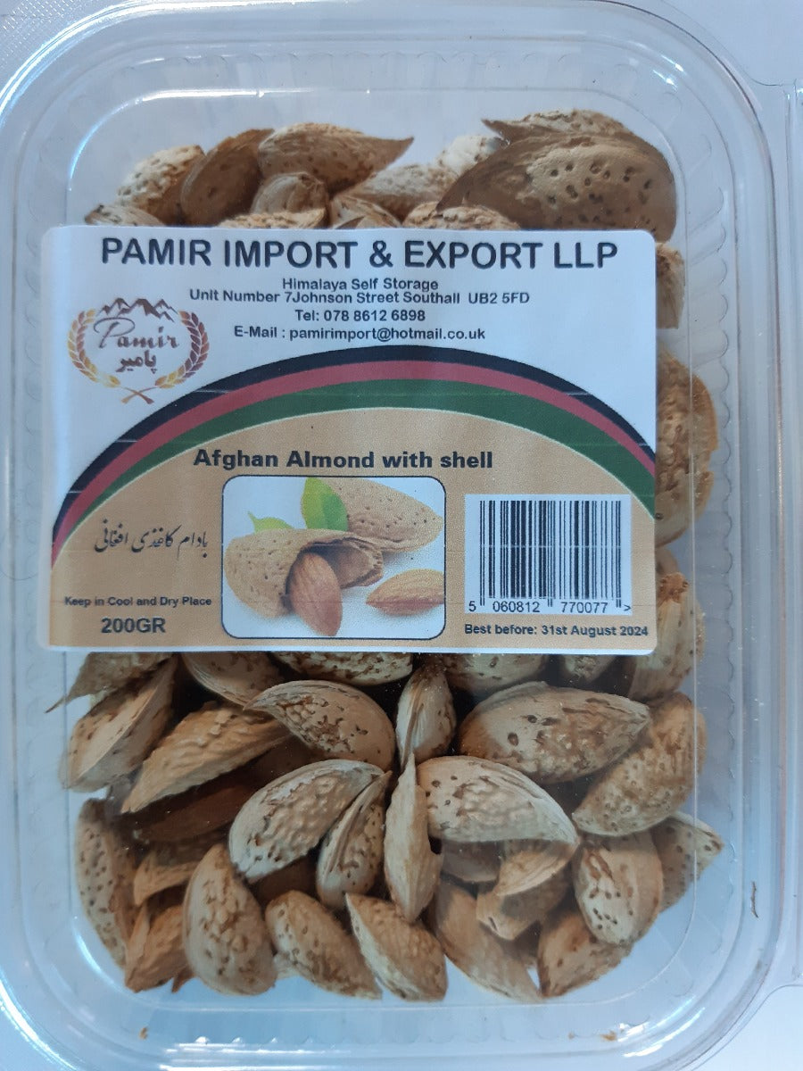 Pamir Afghan Almond with Shell 200G