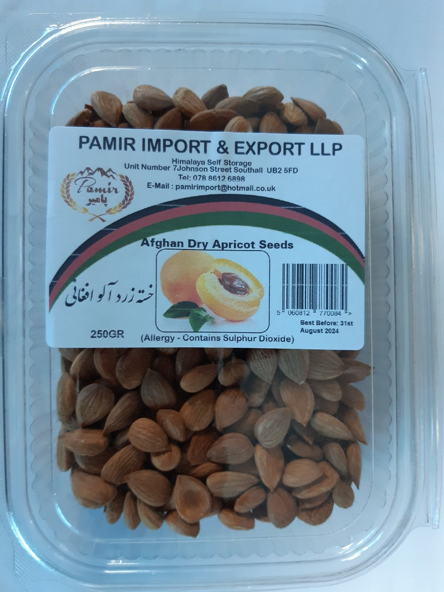 Pamir Afghan Dry Apricot Seeds 250G