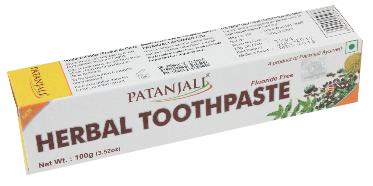 Patanjali Herbal Toothpaste 100g