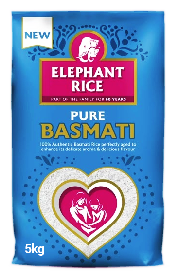 Elephant Rice Pure Basmati - 5KG