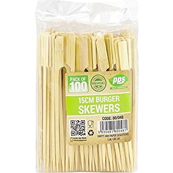 PPS Burger Skewers 15cm (100 Pcs)
