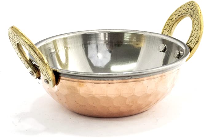 Preema Copper Stainless Steal Karahi 7''