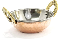 Preema Copper Stainless Steal Karahi 7''
