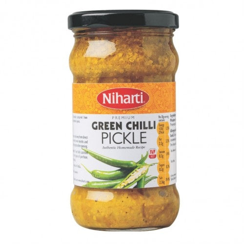 Niharti Green Chilli Pickle 290g