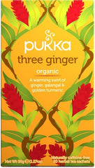 Pukka Three Ginger 20 Tea Sachets 36g