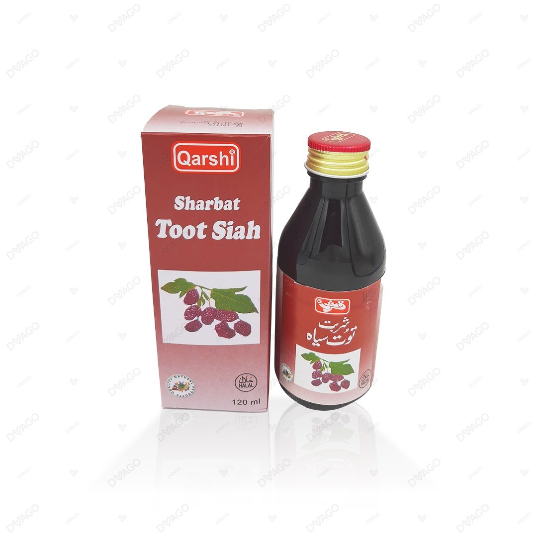 Qarshi Sharbat Toot Siah 120ml