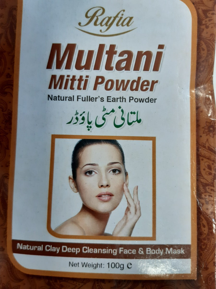 Rafia Multani Mitti Powder 100G