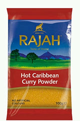 Rajah Hot Caribbean Curry Powder 100g