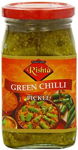 Rishta Green Chilli Pickle 400g