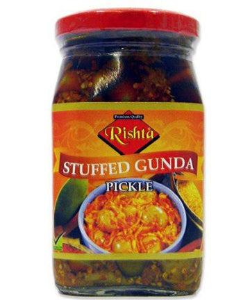 Rishta Stuffed Gunda Pickle (Stuffed Gum Berry) 400g