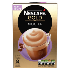 Nescafe Gold Mocha 8 Sachets 176g