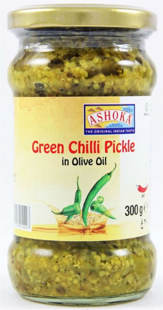 Ashoka Green Chilli Pickle 300g