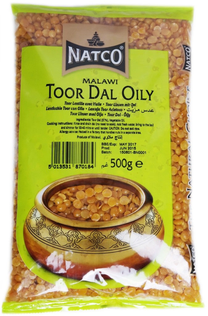 Natco Toor Dal Oily 500g