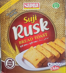 Sapna Suji Rusk (Egg Free) 600G