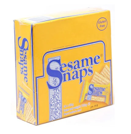 Sesame Snaps Cereal Bars Box 24x30G