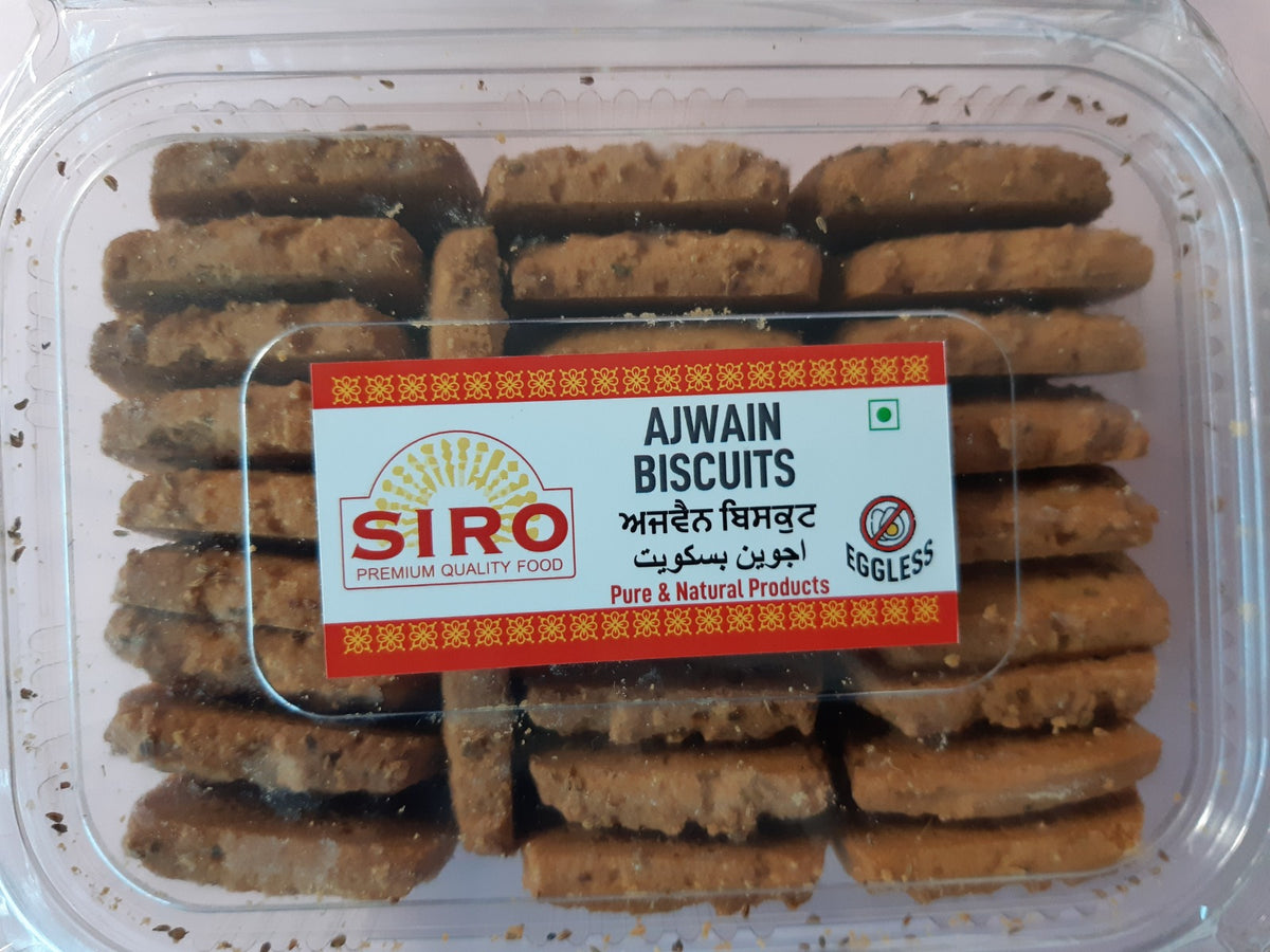 Siro Ajwain Biscuits Eggless 300G