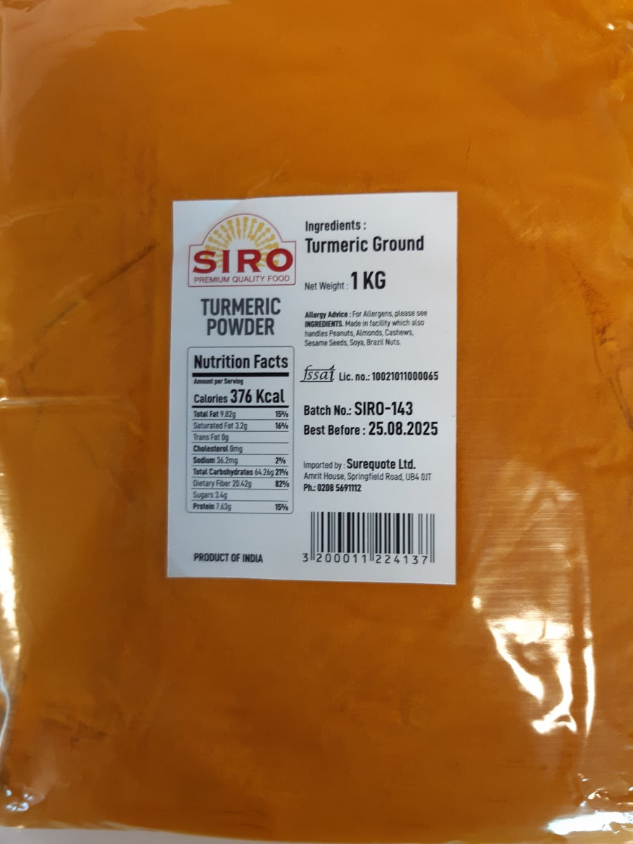 Siro Haldi (Turmeric) Powder 1Kg