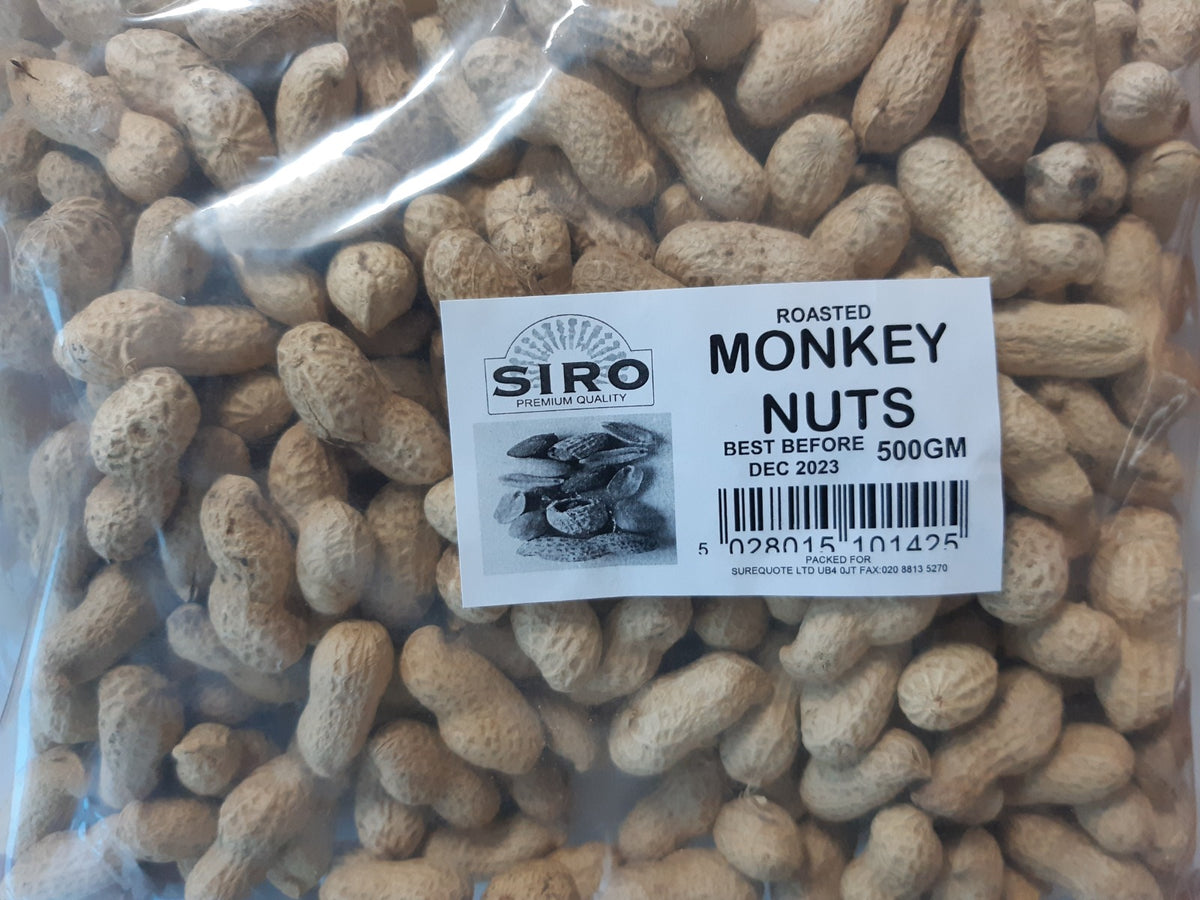 Siro Roasted Monkey Nuts 500G