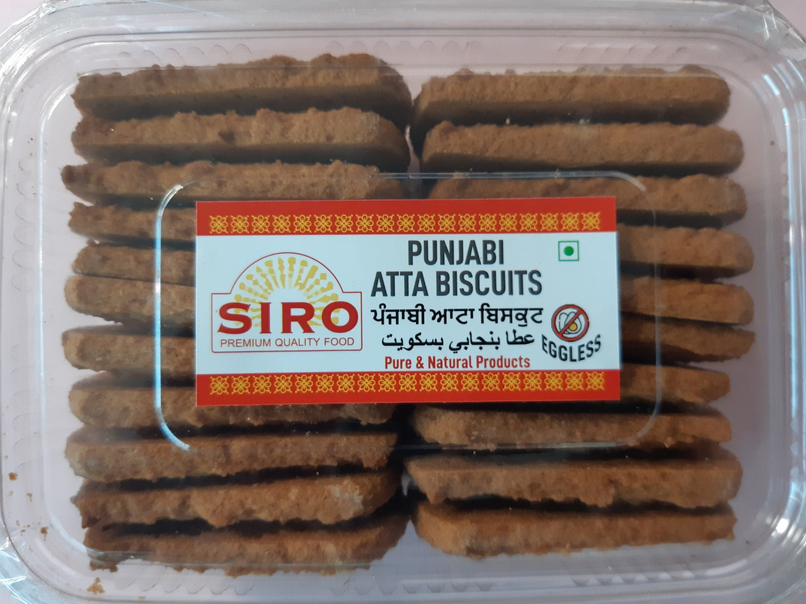 Siro Punjabi Atta Biscuits Eggless 300G