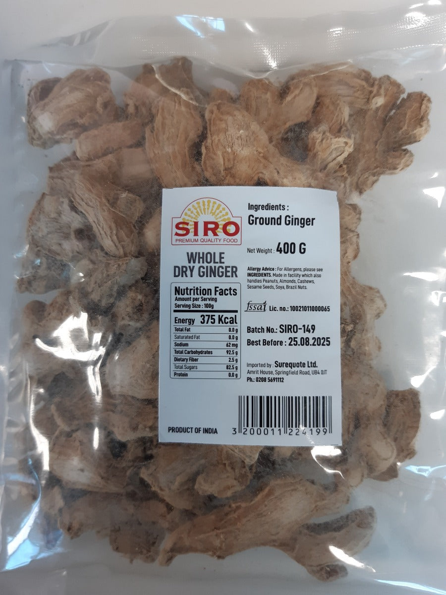 Siro Whole Dry Ginger 400G