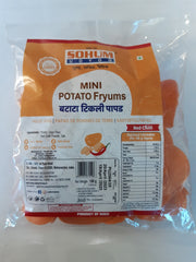 Sohum Mini Potato Papad 100G