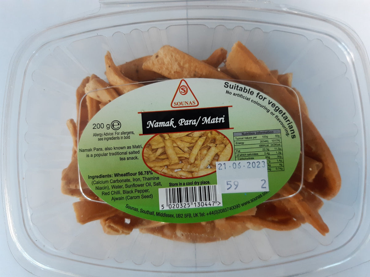 Sounas Namak Para / Matri 200G