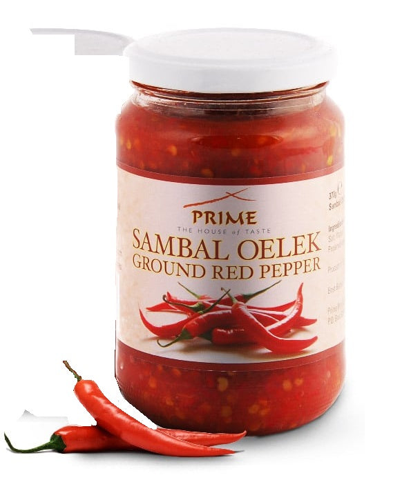 Prime Sambal Oelek Red Ground Pepp 370g