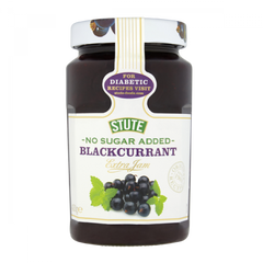 Stute No Sugar Added Blackcurrant Jam 430g