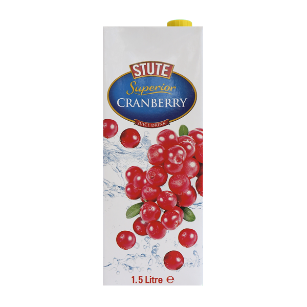 Stute Superior Cranberry 1.5 ltr