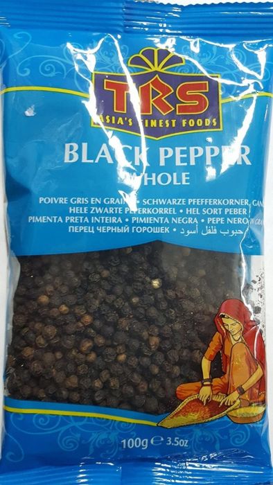 TRS Black Pepper Whole 100g