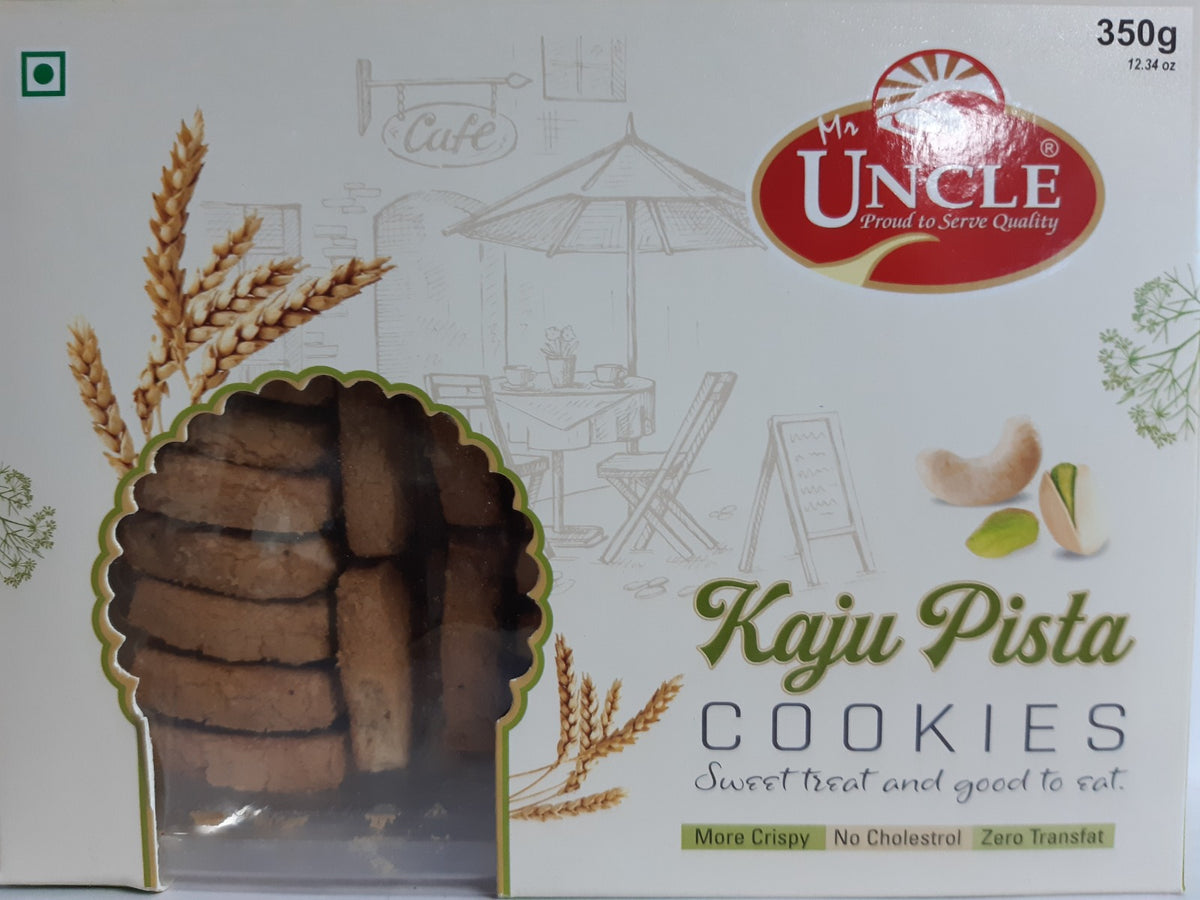 Mr Uncle Kaju Pista Cookies - 350g