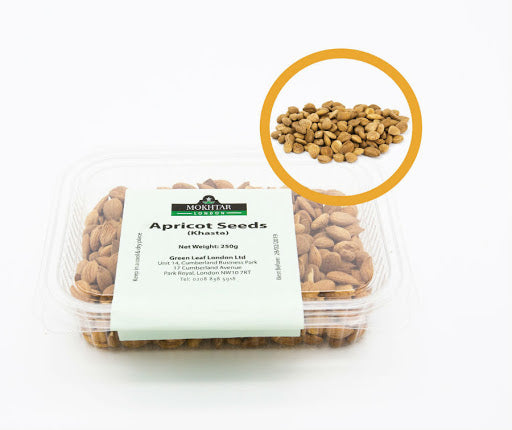 Mokhtar London Apricot Seeds (Khasta) 250g