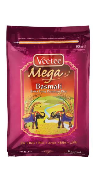 Veetee Mega Extra Long Premium Basmati Rice 10kg