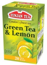 Fenjan Lemon Green Tea 20 Tea Bags 30g