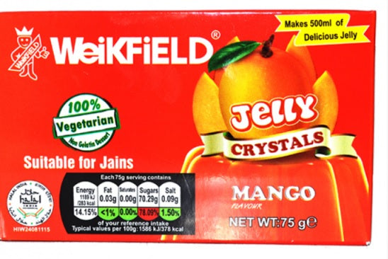 Weikfield Jelly Crystals Mango 75g